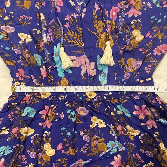 Aly Daly Bohemian Floral Print Mini Dress - Picture 12 of 15